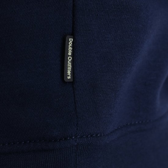 Double Outfitters MTOP-1151 Felpa Blu navy - Felpe & felpe con cappuccio - Felpe & Felpe con Cappuccio Uomo Taglie Forti