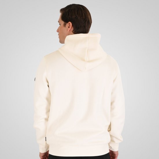 Double Outfitters MTOP-1160 Felpa con cappuccio e zip Bianco - Felpe & felpe con cappuccio - Felpe & Felpe con Cappuccio Uomo Taglie Forti