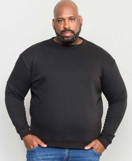 Rockford Sweat Sweatshirt Black - Felpe & felpe con cappuccio - Felpe & Felpe con Cappuccio Uomo Taglie Forti