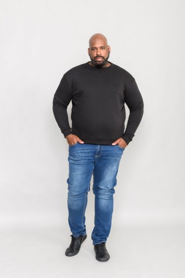 Rockford Sweat Sweatshirt Black - Felpe & felpe con cappuccio - Felpe & Felpe con Cappuccio Uomo Taglie Forti