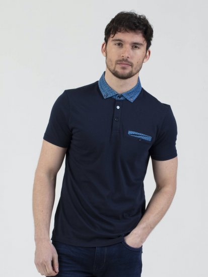 Mish Mash Stanbul Polo Navy - Polo - Polo Uomo Taglie Forti