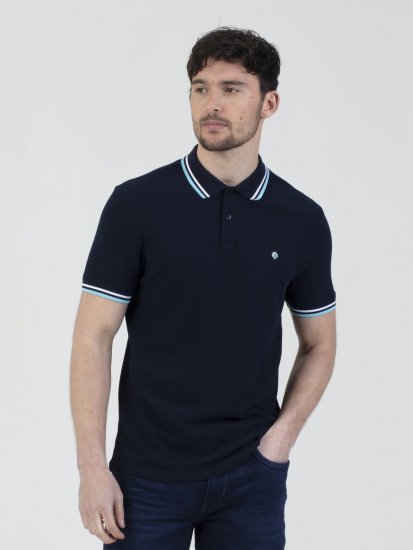 Mish Mash Stockholm Polo Navy - Polo - Polo Uomo Taglie Forti