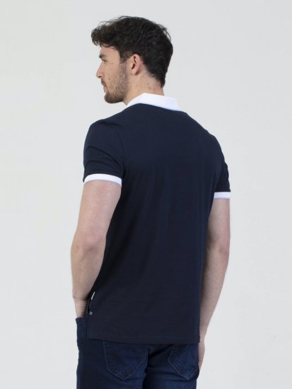 Mish Mash Zegreb Sporty Polo Navy - Polo - Polo Uomo Taglie Forti