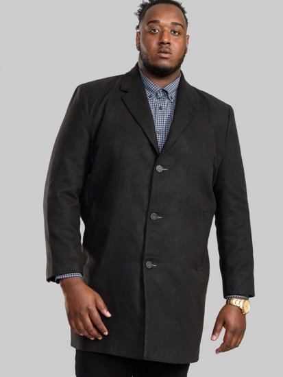 D555 Milton Classic Overcoat - Giubbotti - Giubbotti Uomo Taglie Forti