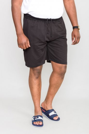 D555 John "Lightweight" Jog shorts Black - Pantaloni & pantaloncini tuta - Pantaloni Tuta Uomo Taglie Forti