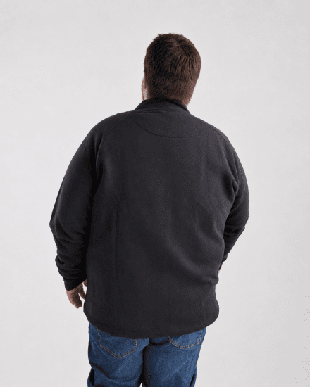 Motley Denim London Sweatshirt Black - Felpe & felpe con cappuccio - Felpe & Felpe con Cappuccio Uomo Taglie Forti