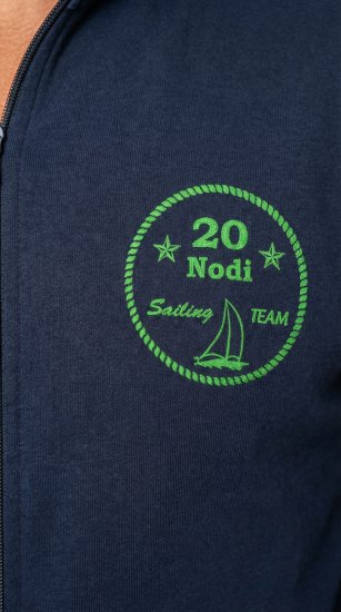 20 Nodi Ostro Stretch Fleece Cotton Tracksuit Navy - Tute da ginnastica - 