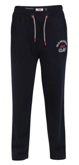 D555 Saltash-1 Embroidery And Print Jogger - Pantaloni & pantaloncini tuta - Pantaloni Tuta Uomo Taglie Forti