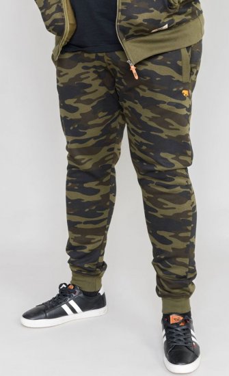 D555 Lambeth AOP Camo Cuffed Sweatpants - Pantaloni & pantaloncini tuta - Pantaloni Tuta Uomo Taglie Forti