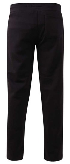D555 Chilworth Open Hem Jogger Black - Pantaloni & pantaloncini tuta - Pantaloni Tuta Uomo Taglie Forti