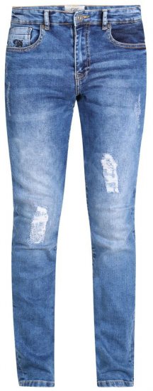 D555 Boxwell Ripped Jeans Stonewash - Jeans & pantaloni - Jeans & Pantaloni Uomo Taglie Forti