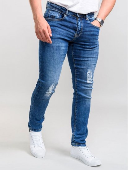 D555 Boxwell Ripped Jeans Stonewash - Jeans & pantaloni - Jeans & Pantaloni Uomo Taglie Forti