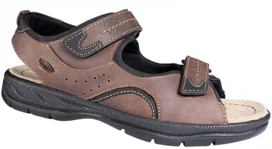 Jomos 503606 Sandals Dark Brown - Scarpe da uomo 40-52 - 