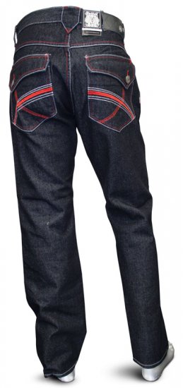 K.O. Jeans 1708 Black - Jeans & pantaloni - Jeans & Pantaloni Uomo Taglie Forti