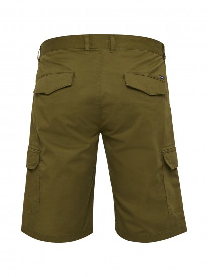 North Latitude 51133 pantaloncini cargo verde militare - Shorts - Pantaloncini Uomo Taglie Forti