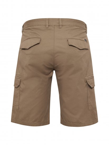 North Latitude 51133 pantaloncini cargo beige scuro - Shorts - Pantaloncini Uomo Taglie Forti