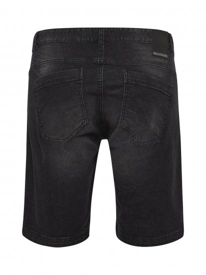 North Latitude 51336 pantaloncini denim neri - Shorts - Pantaloncini Uomo Taglie Forti