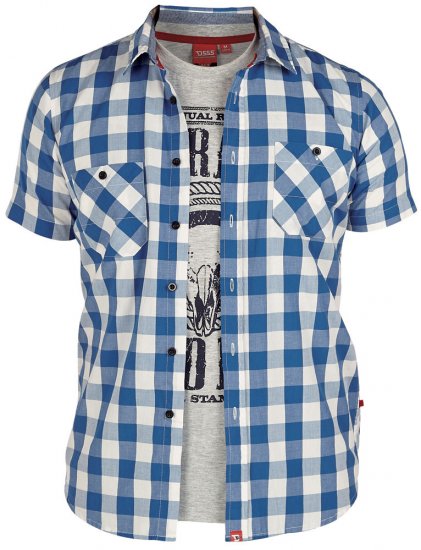 D555 Emerson Tee + Shirt - Camicie - Camicie Taglie Forti Uomo