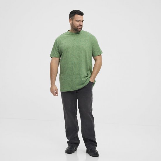 North Latitude Allover Printed T-shirt Verde Medio - Magliette - Magliette Uomo Taglie Forti