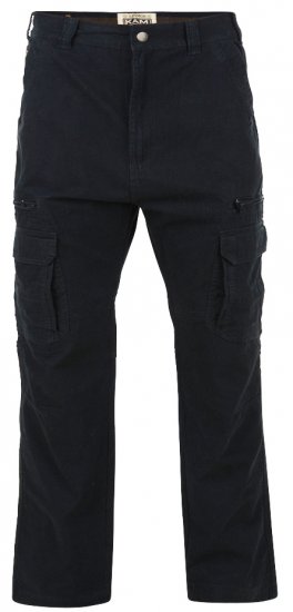 Kam Jeans Cargo pants Black TALL SIZES - ABBIGLIAMENTO UOMO MT-6XLT - Taglie Tall Uomo