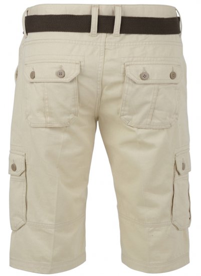 Kam Jeans 379 Shorts Stone - Shorts - Pantaloncini Uomo Taglie Forti