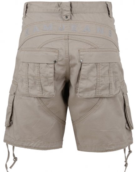 Kam Jeans Travis Shorts Stone - Shorts - Pantaloncini Uomo Taglie Forti