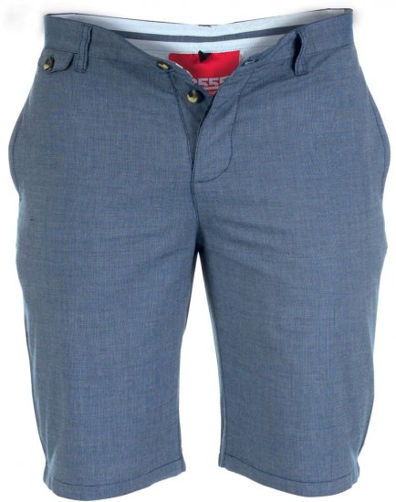D555 Liam Blue - Shorts - Pantaloncini Uomo Taglie Forti
