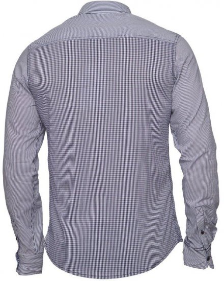 Mish Mash Bewilder Blue - Camicie - Camicie Taglie Forti Uomo