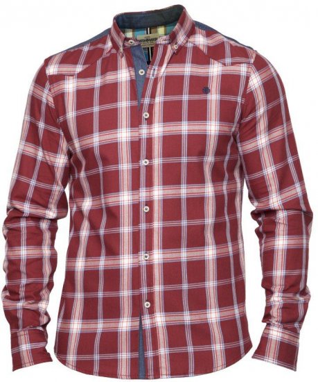 Mish Mash Tour Red - Camicie - Camicie Taglie Forti Uomo