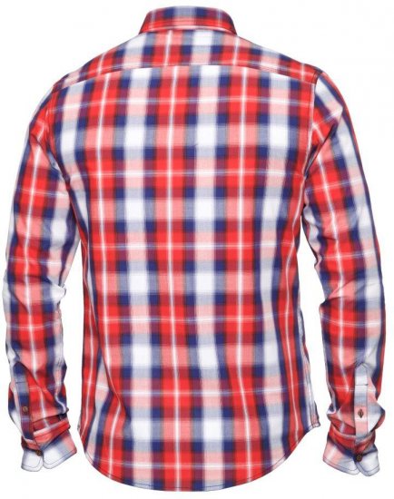 Mish Mash Transit Red - Camicie - Camicie Taglie Forti Uomo