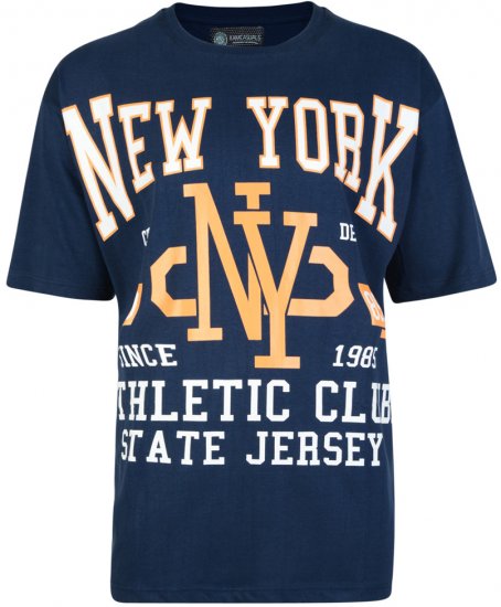 Kam Jeans Twin Pack NY - Magliette - Magliette Uomo Taglie Forti