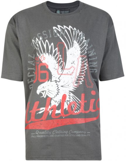 Kam Jeans Twin Pack League Tee - Magliette - Magliette Uomo Taglie Forti
