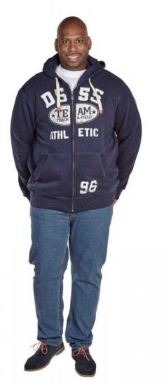 D555 JOASH Team Athletic Hoody - Felpe & felpe con cappuccio - Felpe & Felpe con Cappuccio Uomo Taglie Forti