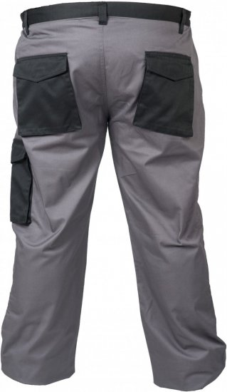 Marc & Mark Work pants Grey - Abbigliamento da lavoro - Abbigliamento da Lavoro Taglie Forti Uomo