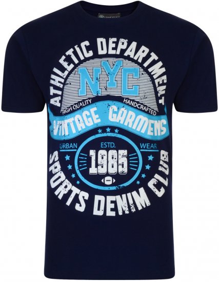 Kam Jeans Athletic Department 2-p T-shirt - Magliette - Magliette Uomo Taglie Forti