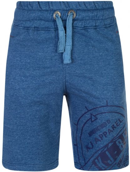 Kam Jeans 302 Fashion Sweat Shorts Blue - Pantaloni & pantaloncini tuta - Pantaloni Tuta Uomo Taglie Forti