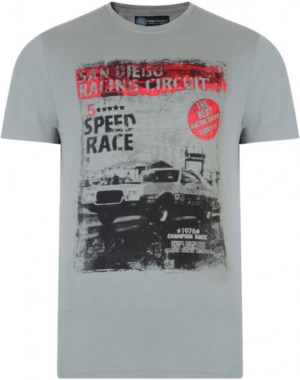 Kam Jeans Speed Race Tee - Magliette - Magliette Uomo Taglie Forti