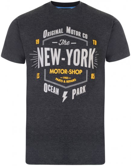 Kam Jeans New York Tee - Magliette - Magliette Uomo Taglie Forti