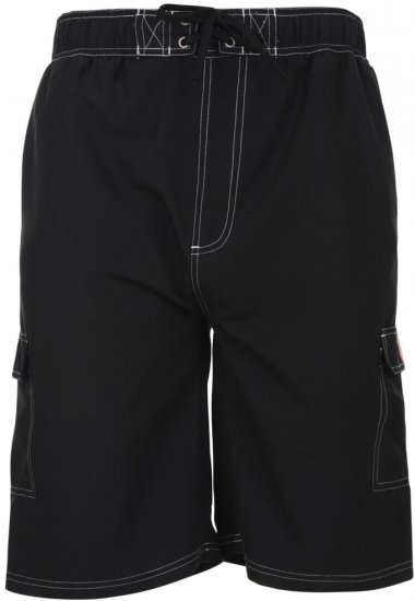 Motley Denim Swim Shorts Black - Intimo & costumi da bagno - Intimo Taglie Forti Uomo