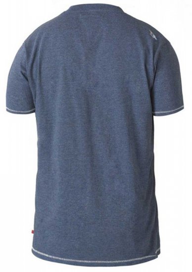 D555 RUEBEN NY City Print T-Shirt Denim - Magliette - Magliette Uomo Taglie Forti