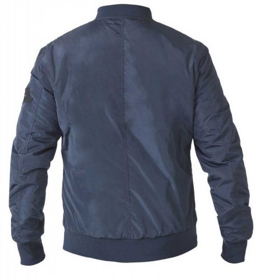 D555 Pedro Bomber Jacket Navy - Giubbotti - Giubbotti Uomo Taglie Forti