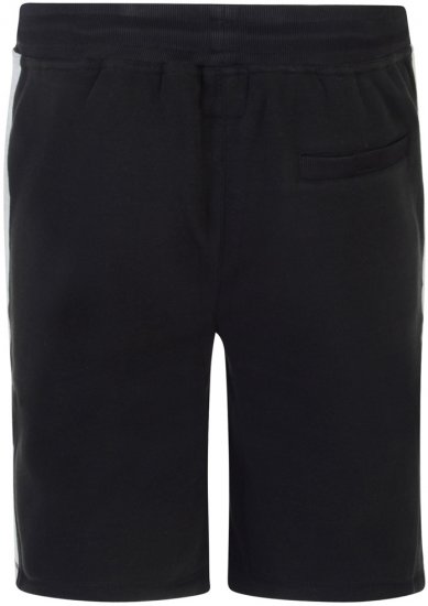 Kam Jeans Sweat Jog Shorts Black - Pantaloni & pantaloncini tuta - Pantaloni Tuta Uomo Taglie Forti