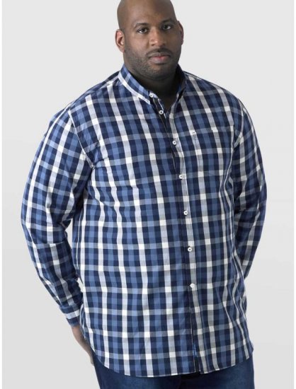 D555 Webber LS Shirt - Camicie - Camicie Taglie Forti Uomo