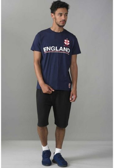 D555 Leon T-shirt Navy - Magliette - Magliette Uomo Taglie Forti