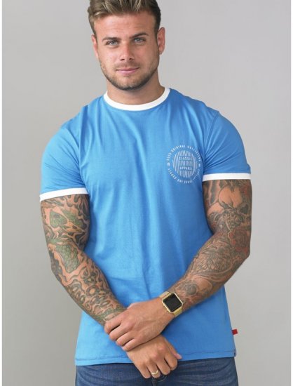 D555 Otis T-shirt Blue - Magliette - Magliette Uomo Taglie Forti