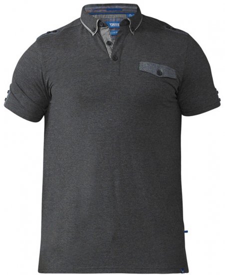 D555 Hogan Polo Charcoal - Polo - Polo Uomo Taglie Forti