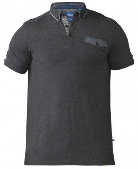 D555 Hogan Polo Charcoal - Polo - Polo Uomo Taglie Forti