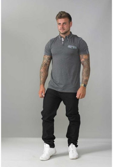 D555 Hogan Polo Charcoal - Polo - Polo Uomo Taglie Forti