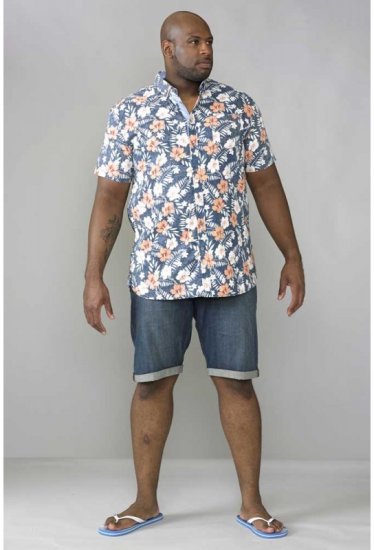 D555 Huxley Hawaii Shirt - Camicie - Camicie Taglie Forti Uomo