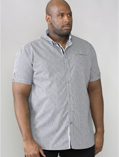 D555 Skyler Short Sleeve Shirt - Camicie - Camicie Taglie Forti Uomo
